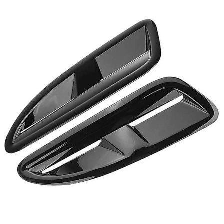 1 Par XKR Stil Universal Bil Främre Huv Motorhuv Ventiler Luftutsläppsskydd Trim för Jaguar XKR XK8