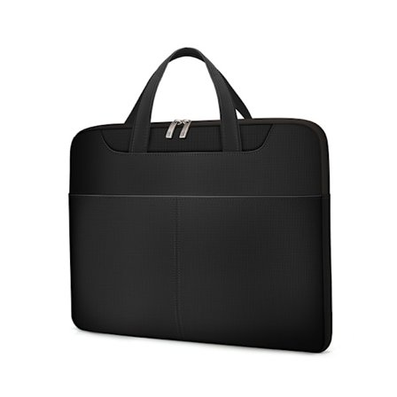 Ny smal notebook-väska för surfplatta 15 tum 14 tum 13 tum bärbar flanell studentkontor enkel datorväska