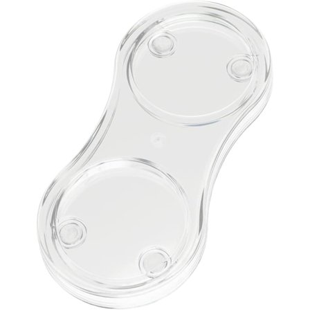 Stilig akrylbrett for salt- og pepperkverner, multifunksjonell holder for hjemmeinnredning