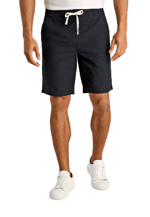 Lindbergh Elastic waist Shorts Herr Svart L