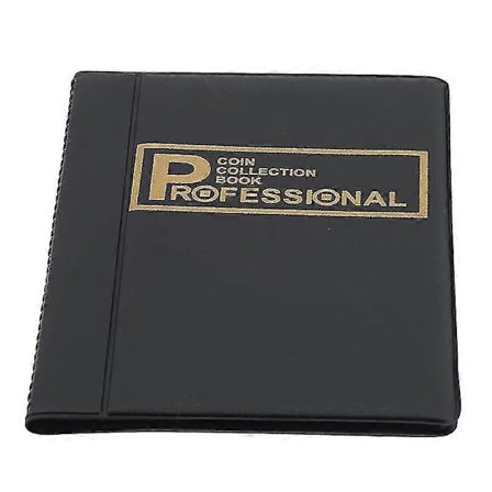 480/120 Mønt Opbevaringsbog Mindesmønt Samling Album Holdere Samling Volume Mappe Hold Multi-farve Tom Mønt SMTX