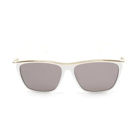 Alexander McQueen Pre-owned, Pre-owned Plastic sunglasses Wit, Dames, Maat:ONE Size
