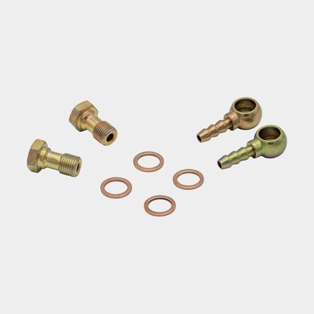 Banjonippelsats 1/2"-20 - 6 mm