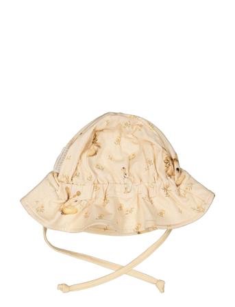Geggamoja X Mrs Mighetto Bamboo Sunny Hat Accessories Headwear Hats Beige Geggamoja