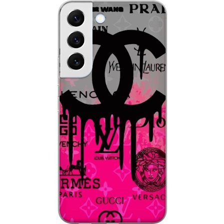 Yhteensopiva Puhelinkuori Samsung Galaxy S22 5G CC Pinkki