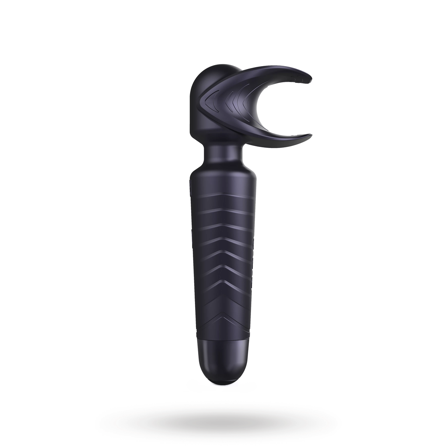 ManWand: MAN.WAND BLACK PLUM RECHARGEABLE MASTURBATOR - Sexleker Vuxen: Fleshlight, penisring, hylser & pumper