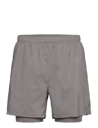 Nwlfast 2In1 Shorts Grey Newline