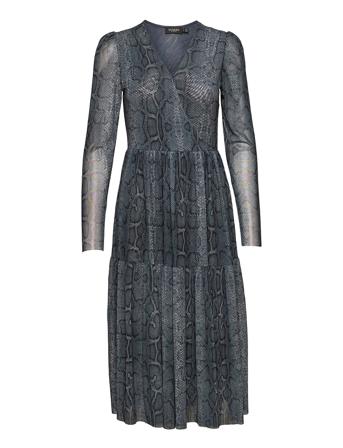 Slaldora Dress Ls Blue Soaked In Luxury