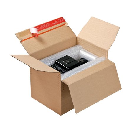 COLOMPAC E-handelslåda 312x223x140-224mm - Lyreco - Emballage och lagerutrustning - Lådor och well - E-handelslådor