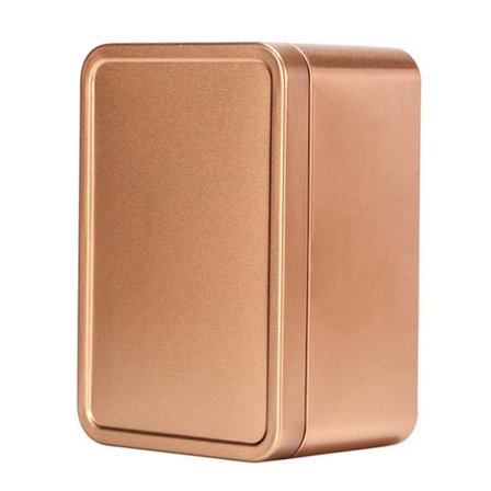 Tebokseske Metalloppbevaringsboks Tebokser forseglede bokser Firkantet te