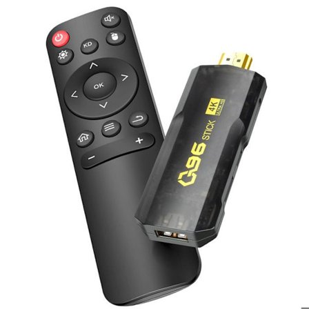 TV-muunnin - AVIZAR - Android TV - 4K Ultra HD - Kauko-ohjain - Vakaa WiFi