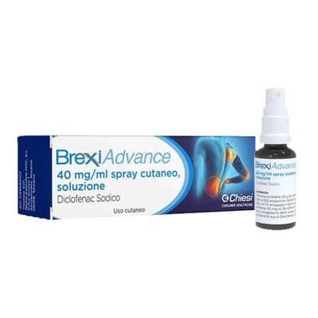 BrexiAdvance Spray Cutaneo 40mg/ml 125 Erogazioni 30ml