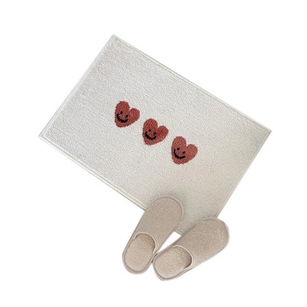 Miljøvennlig PVC Baderomsmatte Sklisikker Myk Kjøkkengulvmatte 50x80cm