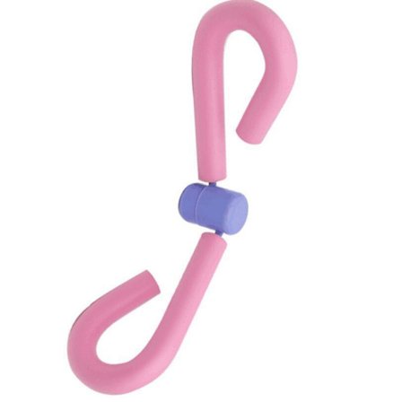 Rosa farge lårtrener, lårmaskin, multifunksjonell lårtrening