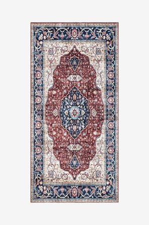 KM Home - Matta Tarfaya - Röd - Slätvävda mattor - 200 - Från Homeroom