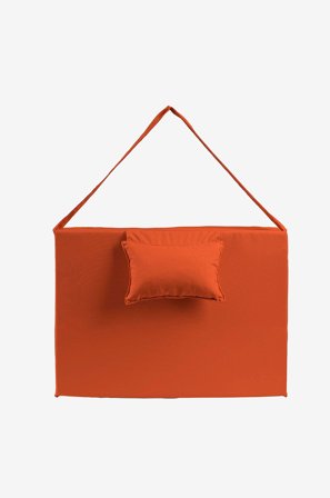 Hanah Home - Hopfällbar madrass Maya - Orange - Strandmadrasser - Från Homeroom