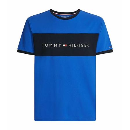 Tommy Hilfiger, T-Shirts Niebieski, Mężczyzna, Rozmiar: XL