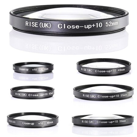 +10 MAKRO filter 40.5 - 58 mm. Välj storlek i listan!