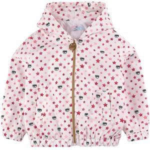 Monnalisa White Rainbow Stars Jacket 10 Years - Coats and jackets - 10 years - White