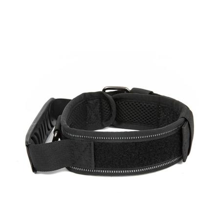 Hundhalsband Militärt hundhalsband SVART M M Black M-M