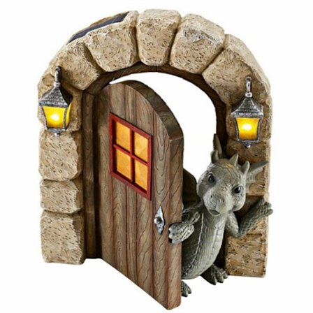 Hartsornament i trädgård, balkong eller utomhus (väderbeständig) - B