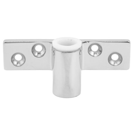 1/2in Rustfri Stål Åregaffelholder Spejlpoleret Finish Sidemonteret Åregaffelholder til Saltvand