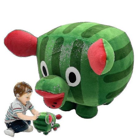 2024 Pet Simulator X Plysjleke Fylt Dyr Titanic Hippomelon Vannmelon Dukke Baby Sovepute Gutt Jente Myk Feriegave [DB]