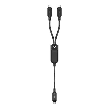 Acefast 2i1 USB-C-Kabel 100W 480Mb/s