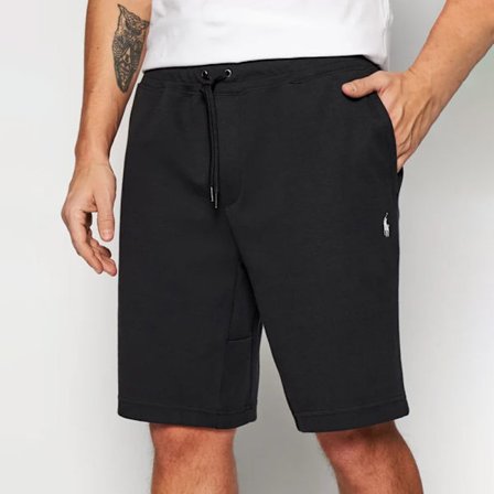 PoloRalphLauren Herre Shorts Sommer Casual Bomull Sports Strandshorts Svart Svart