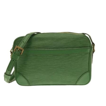 Louis Vuitton Vintage, Pre-owned Leather louis-vuitton-bags Groen, Dames, Maat:ONE Size
