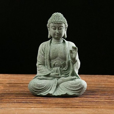 Buddha Fish Tank Decoration Fish Tank Statue SB B