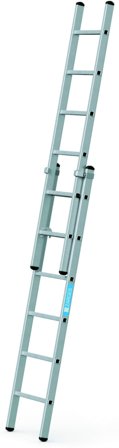 Zarges Everest 2E Utskjutsstege 2-delad 2x6 stegpinnar, längd 2,95 m, Stegar & ställningar