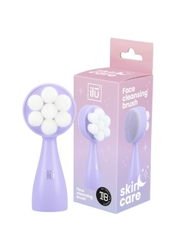 ILU Ilu Face Cleansing Brush Purple - Nude - ONE SIZE