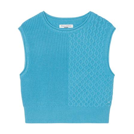 Marc O'Polo Sleeveless jumper Blå, Dame Striktrøjer