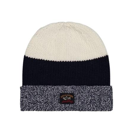 Paul & Shark, Beanie Grijs, Heren, Maat:ONE Size