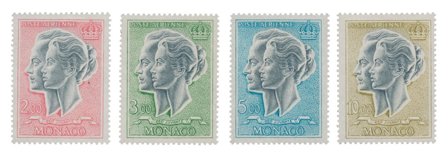 Monaco 1966-1970 - YT PA 87-90 - Postfrisk