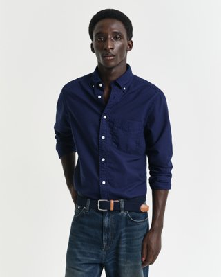 GANT - Regular fit archive oxford skjorte til herre classic blue