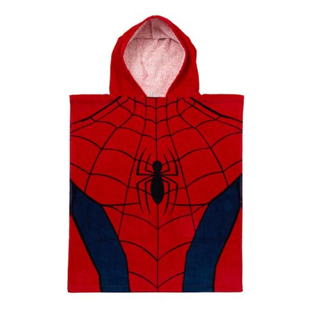 Spiderman Handduk Poncho 50x115cm
