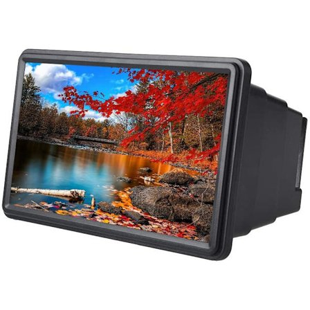 12 tommer mobiltelefon 3D-skærmforstørrer smartphone forstørrelsesglas