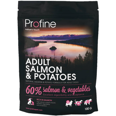 Profine - Tørrfôr Adult laks & poteter 3 kg - Hund - Hundefôr & hundemat - Tørrfôr for hund - ZOO.no