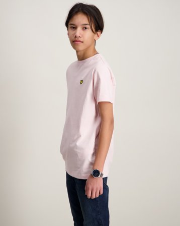 Lyle & Scott Plain T-shirt Rosa T-Shirts Jungen - Kids Brand Store