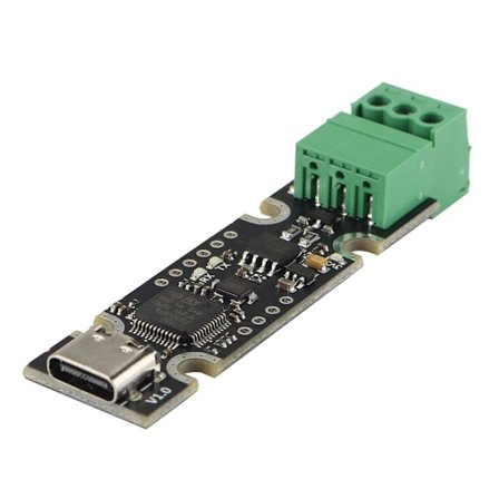 Uppgraderad USB till CAN-adapter med STM32F072-chip Stöder CAN2.0A & B Används för CAnable / CandleLight / Klipper firmware