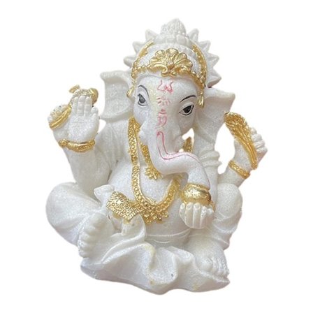 Buddha-figur, Hindu Elefant Gud Statue for Meditasjon Dekor