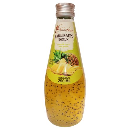 Ananasdryck med Basilikafrön 290 ml