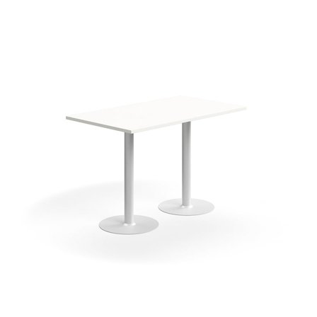 Barbord VERTICUS, 1400x800x900 mm, hvid