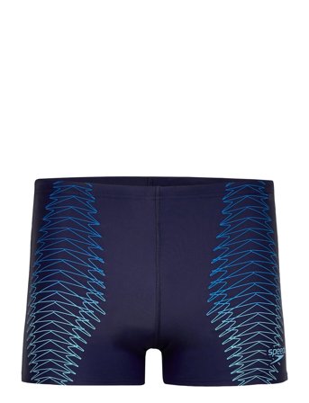 Speedo Mens Tech Print Aquashort - Navy - 30