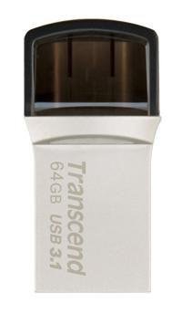 Transcend JetFlash 890 - USB-flashstasjon - 64 GB