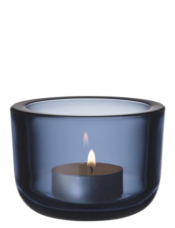 Valkea Tealight Candleholder 60Mm Home Decoration Candlesticks & Tealight Holders Tealight Holders Blå Iittala