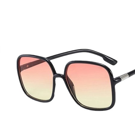 Nye Oversized Firkantede Solbriller Mote Firkantede Damebriller Herre Utendørs Kjøre Solskjermingsbriller UV400 Gafas De Sol