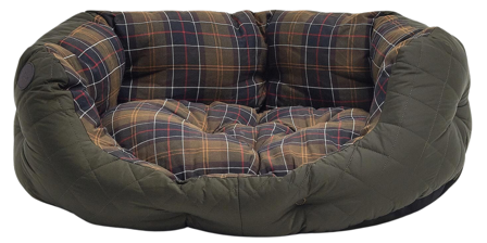 Barbour Quilted Dog Bed 30'' Olive - Barbour